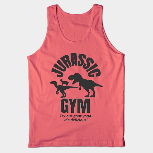 Jurassic Gym Goat Yoga Tank Top by Bigfinz